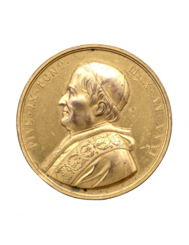 Pio IX - Medaglia anno XXXI (1846-1870)