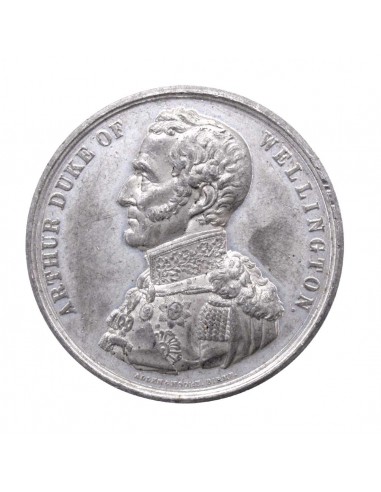 Arthur Wellesley duca di Wellington - Medaglia 1852