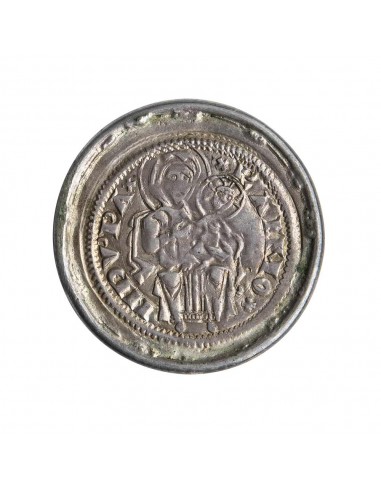 Raimondo (1273-1298) - denaro con Beata Vergine (1277)