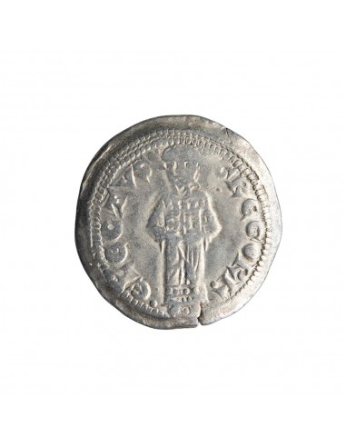 Gregorio (1251-1269) - denaro con due figure stanti (ante 1256)