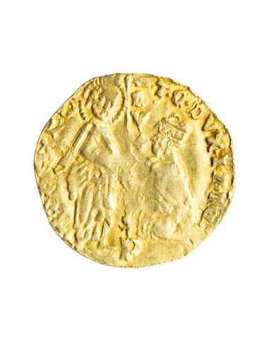 Pera - Tommaso di Campofregoso (1415-1421) - 1/2 ducato o iperpero