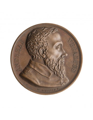 Belgio - Andrea Vesalio (1514 - 1564) - medaglia 1820
